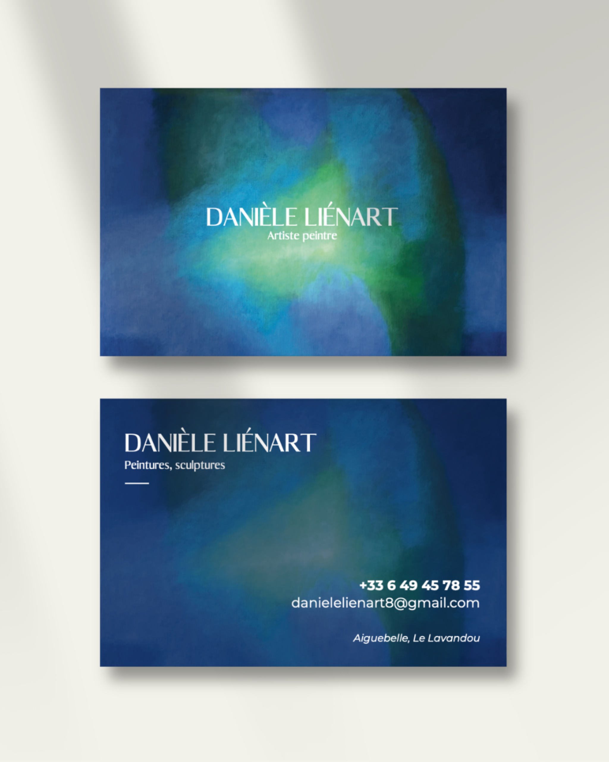 Cartes de visites de danièle liénart